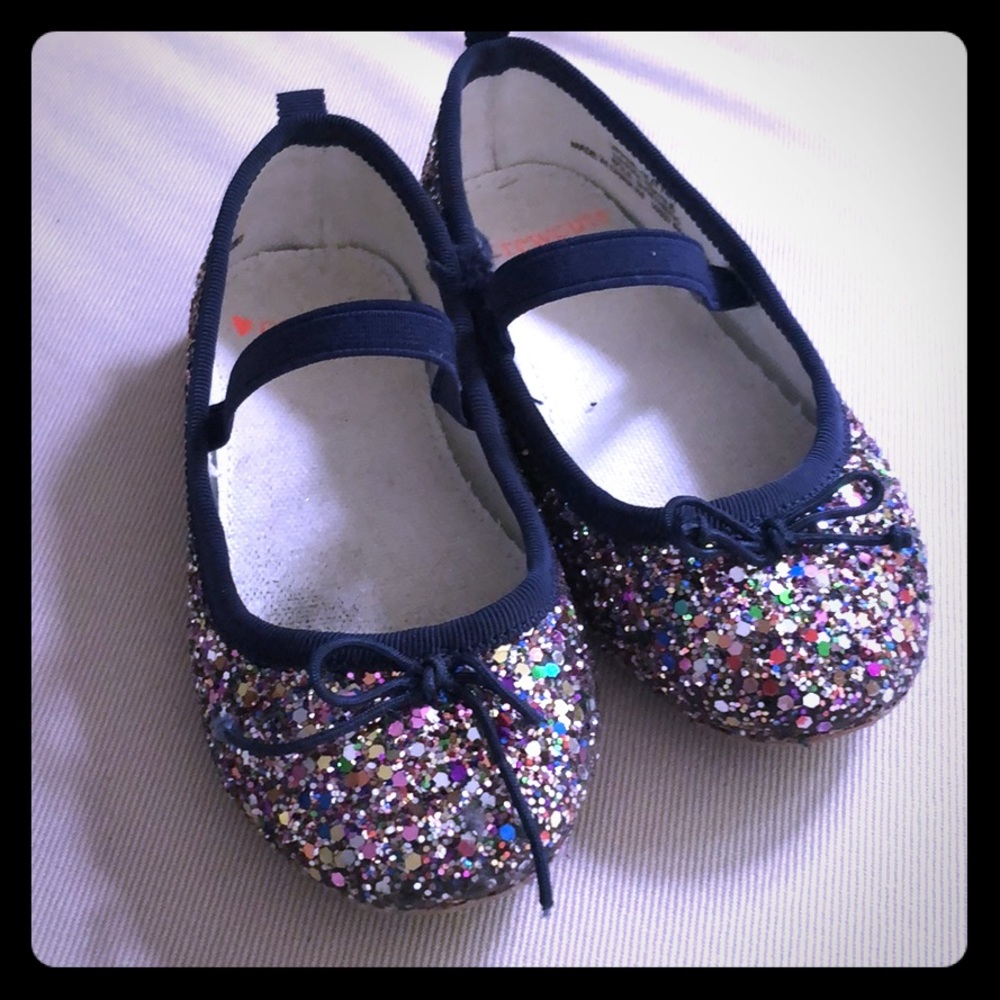 Crewcuts toddler sparkly shoes